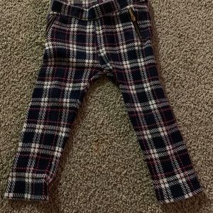 Janie and jack checkered leggings